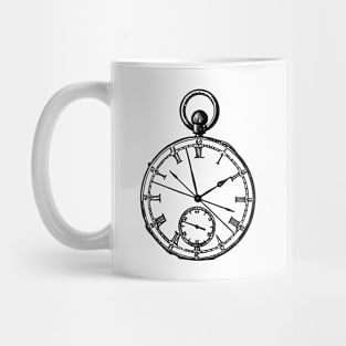 Vintage Pocket Watch Mug